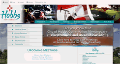 Desktop Screenshot of hobbsnm.org
